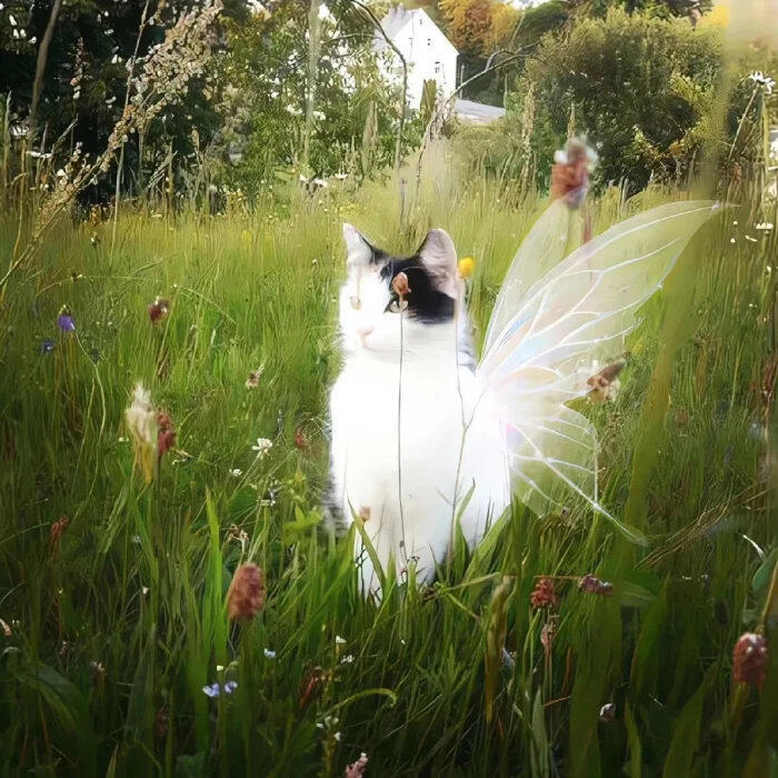 我在朦胧中，眼前展开一片海边碧绿的沙地来，上面深蓝的天空中挂着一轮金黄的圆月。我