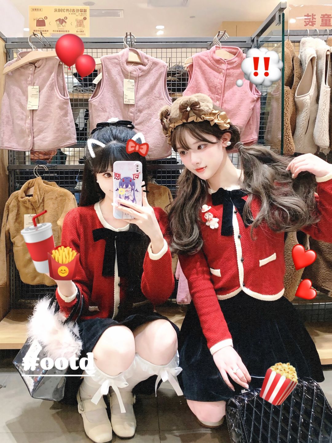 ⌯>ᴗo⌯🍎两只拜年小猫 .ᐟ.ᐟ