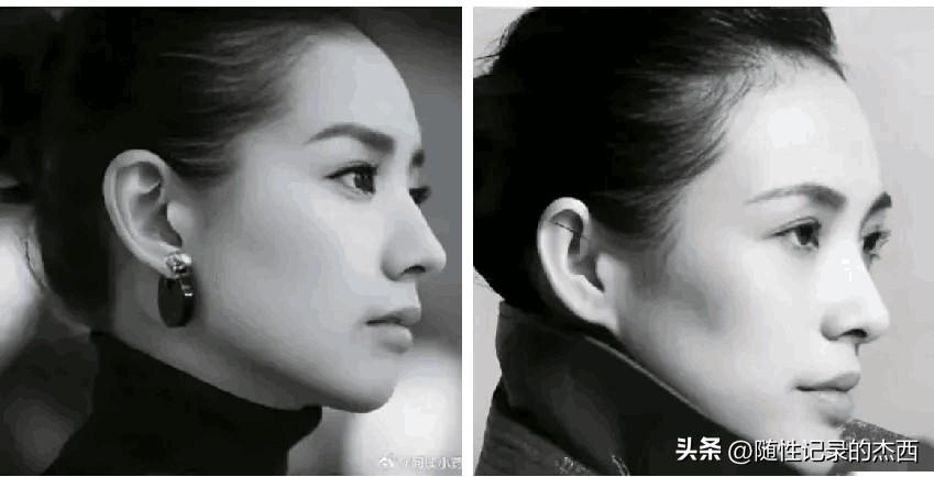 相比起来，娱乐圈里侧颜最好看的一个非董洁莫属了，她的侧颜完美，气质太出众了，又高