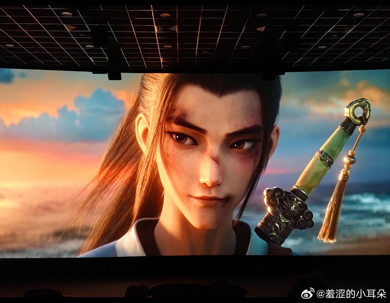 他真漂亮 