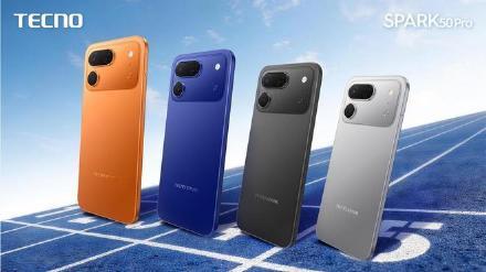 传音在海外推出Tecno Spark 50 Pro中端手机传音现已在海外市场推出