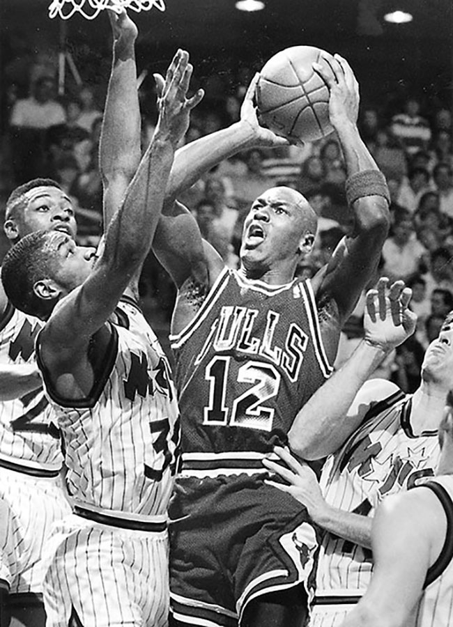 Michael Jordan  No 12   Feb. 14, 1990 