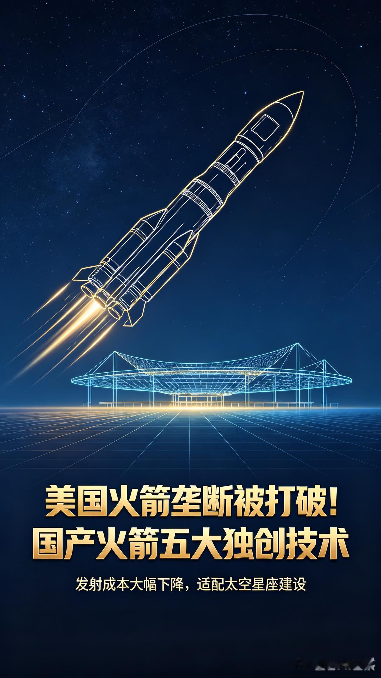 美国火箭垄断被打破！国产商业火箭5大独创技术，成本直接砍半
 
现在全球商业发射