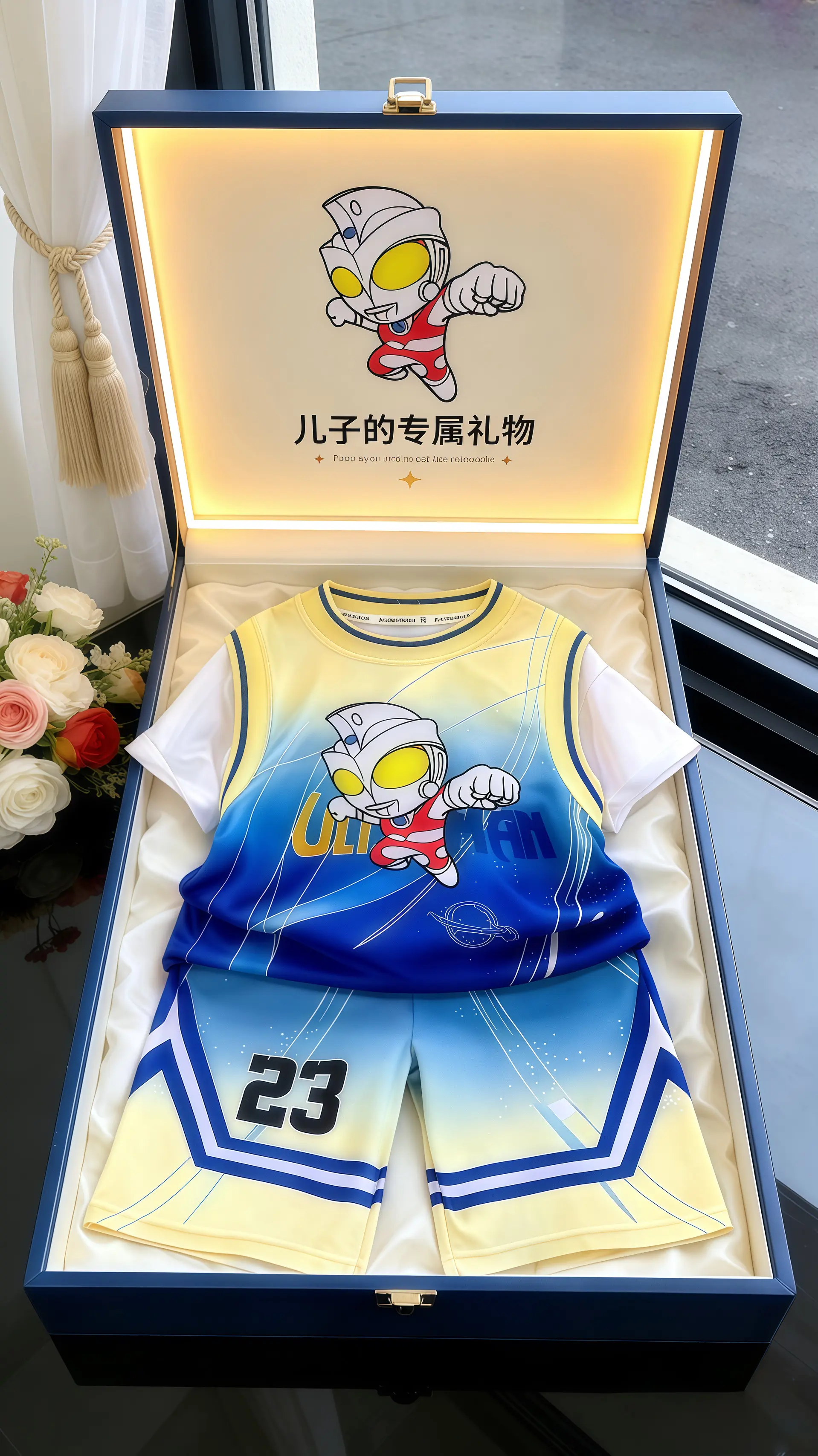 男宝穿搭 奥特曼男童套装 哪个奥特曼是你的光 我就是这条gai最亮的仔...