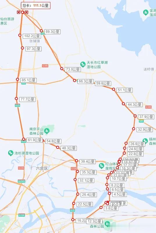 龙潭长江大桥建成通车后，比走八卦洲大桥至少近了半小时路程