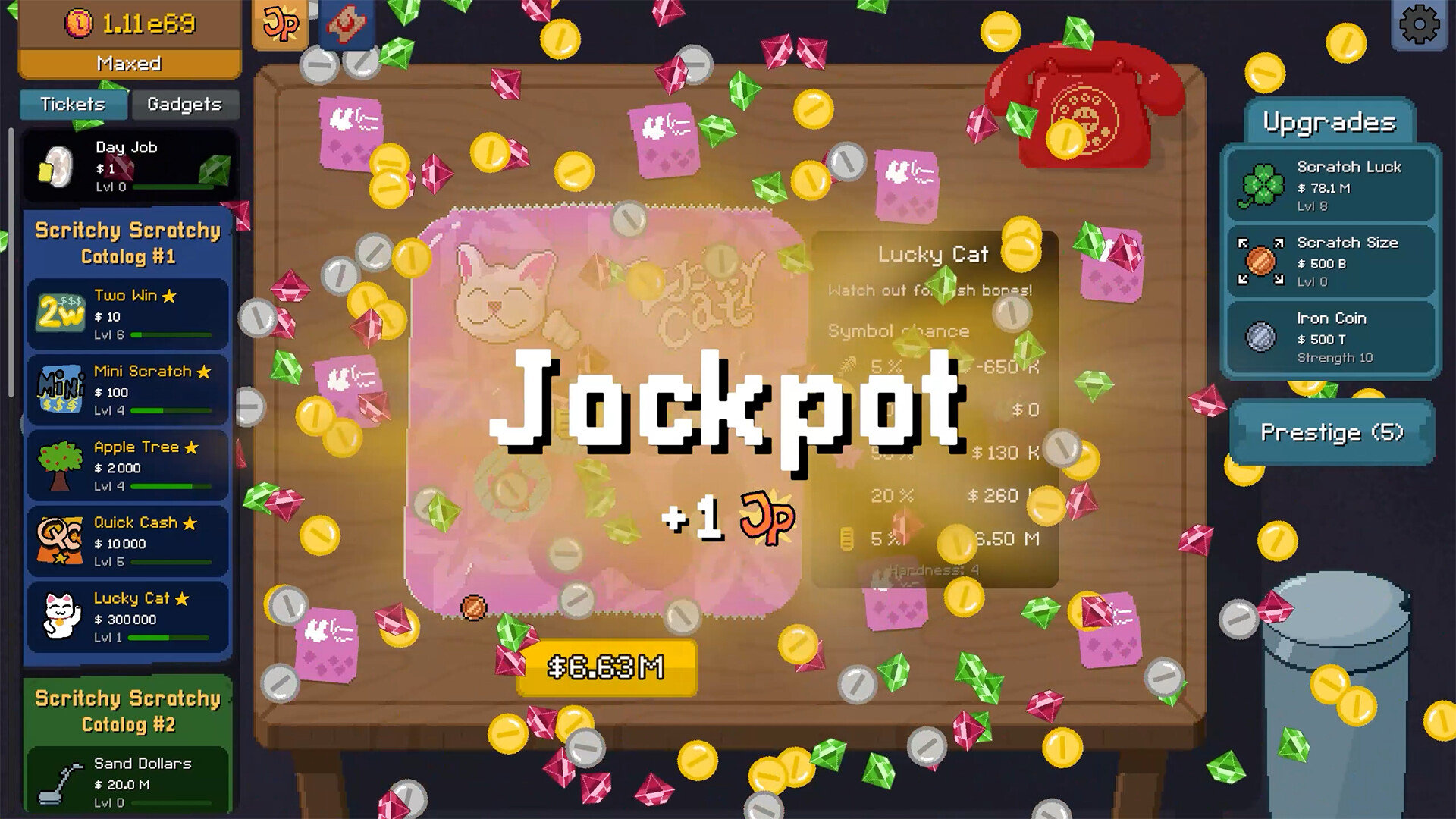 【Steam新作特惠】刮刮乐游戏《刮个爽》已登陆Steam，首发优惠折后20.3