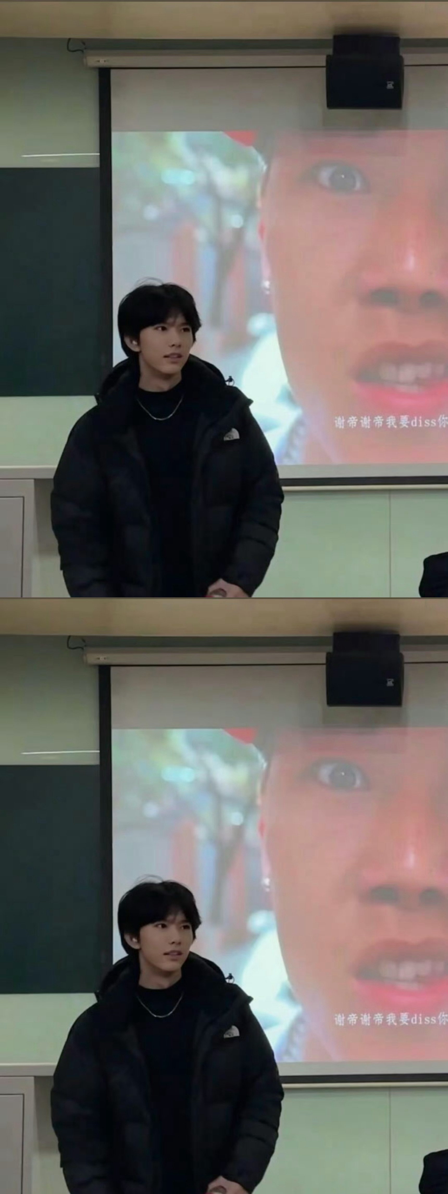 认真上课的马柏全 课堂上的马柏全 好乖好帅 没见面的日子有在好好学习的圈圈