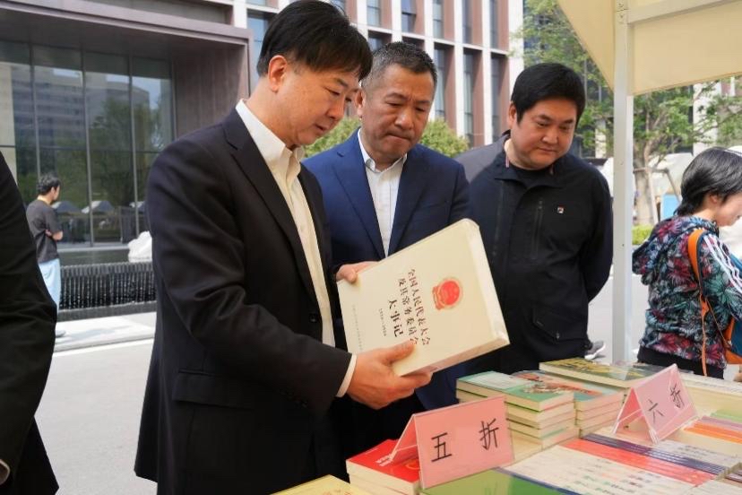 全民阅读活动周，中国民主法制出版社多形式举办阅读推广活动