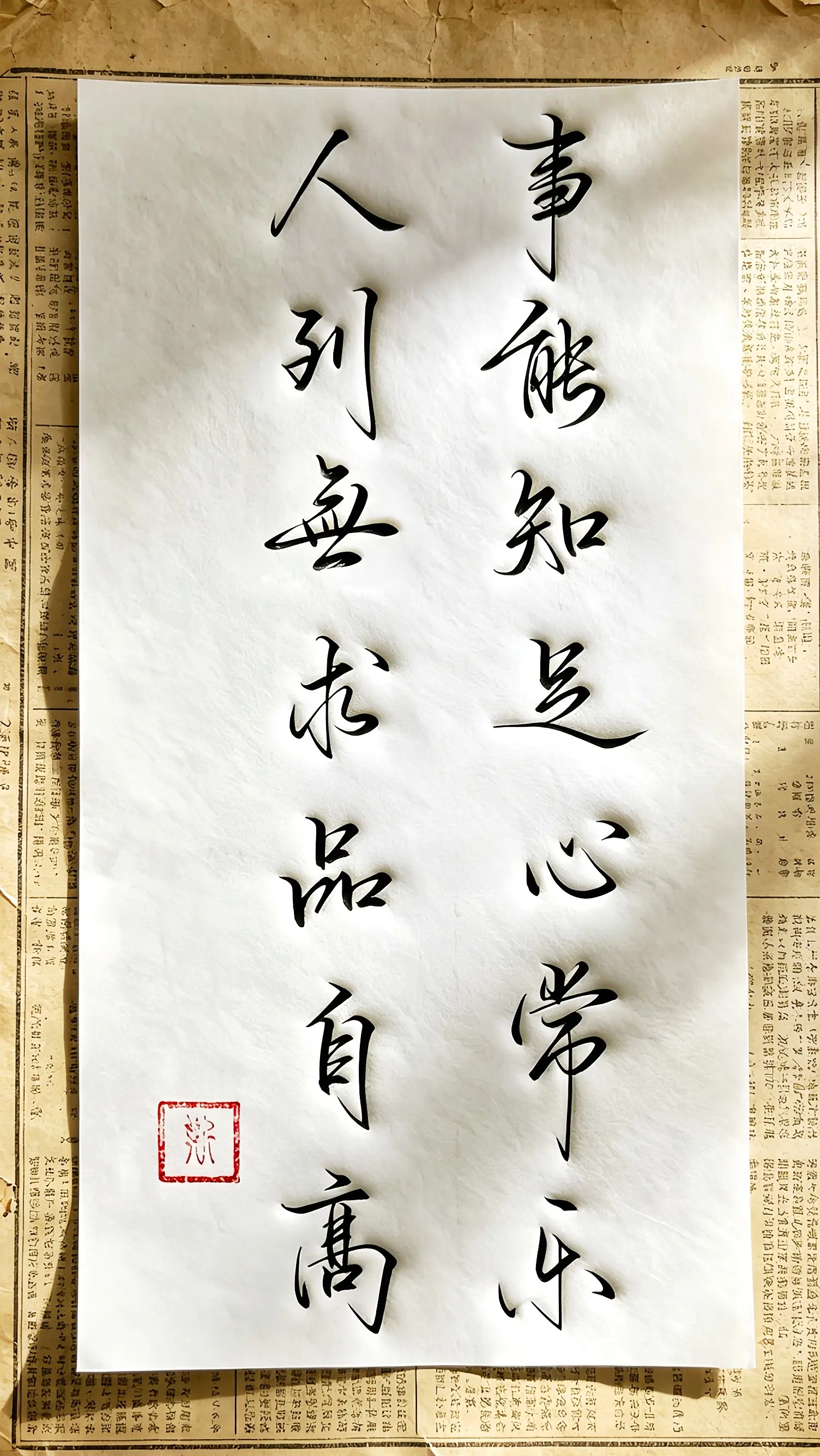 手写 诗词 人到无求品自高 传统文化 写字是一种生活