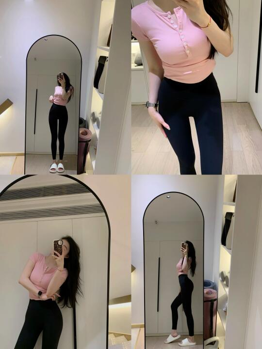 小温柔～ 低饱和系健身穿搭