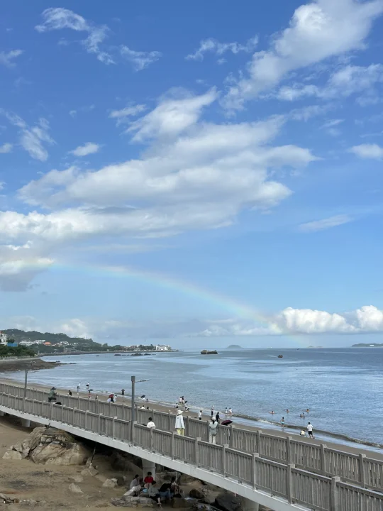 是谁！这么幸运拍到了彩虹🌈