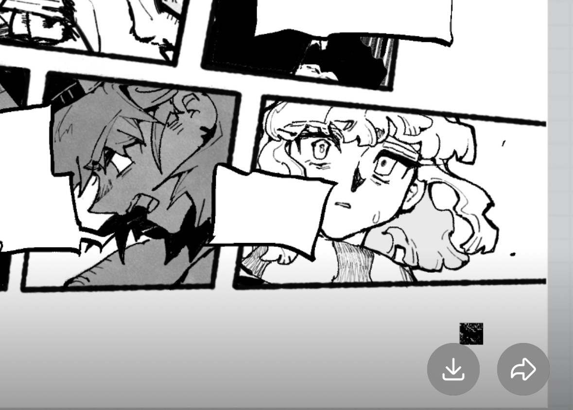 画漫画最爽瞬间：画一辈子插图都看不到的oc表情一画漫画就全都能轻而易举露出来了！