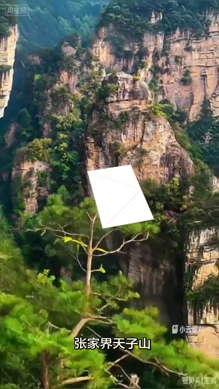 张家界天子山。
