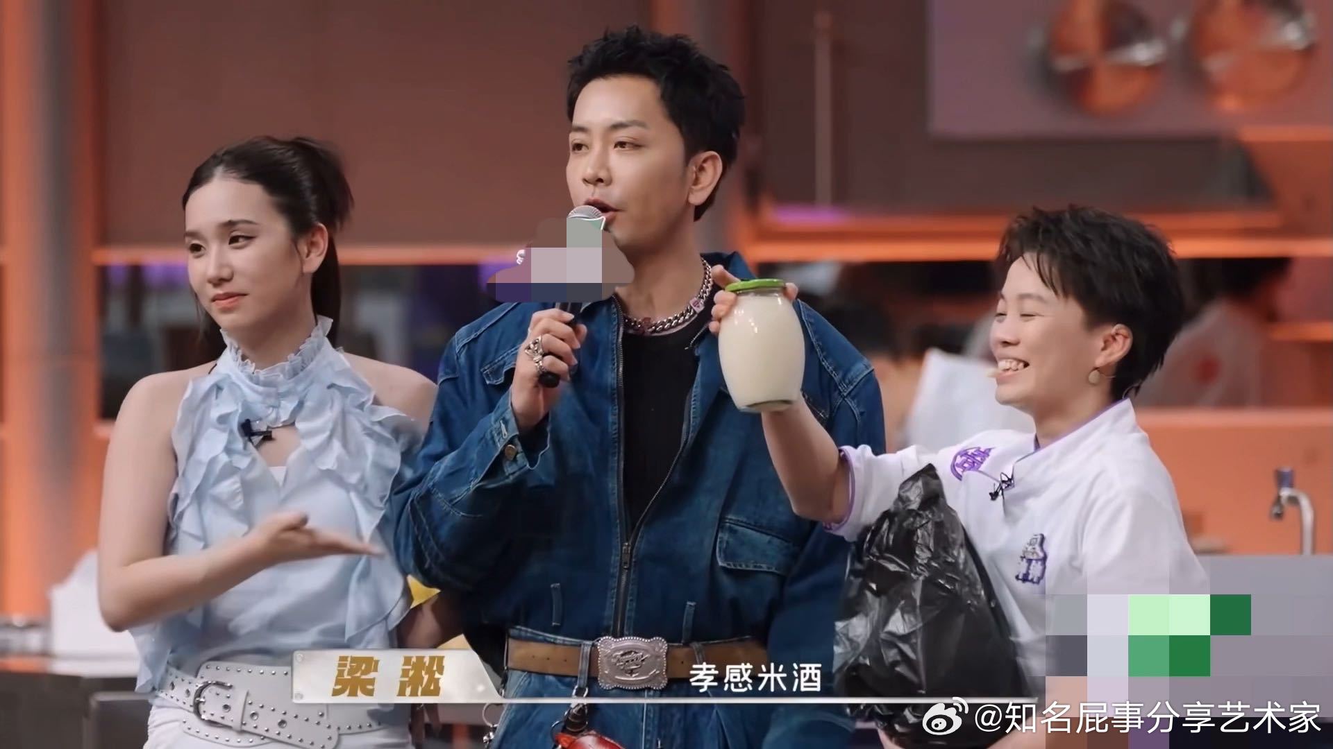 何美延梁淞再见爱人后再合体上综艺何美延梁淞这次不吵了天才厨人何美延梁淞合体上《天