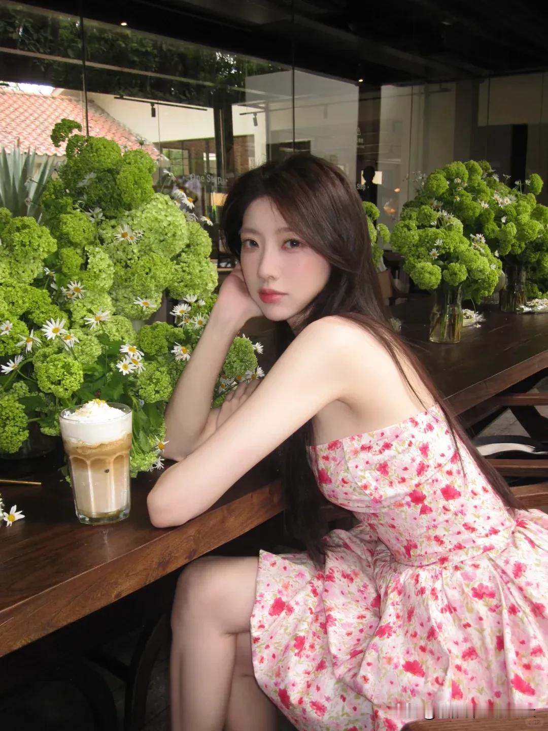 碎花入场～