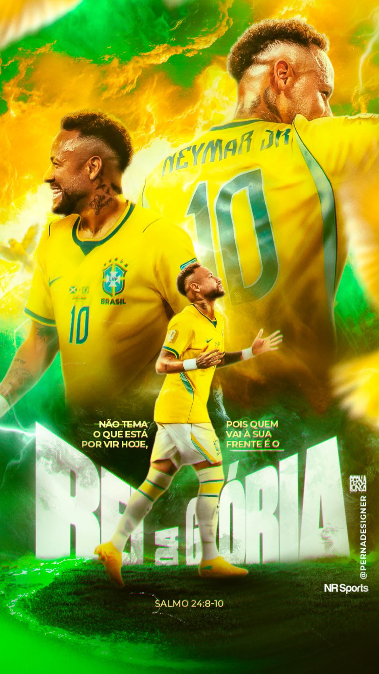 neymar 快拍更新赛前海报巴西vs日本内马尔