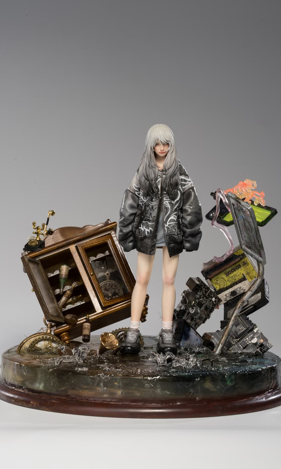 0基础挑战五周学做手办❗️ 想要从事手办职业，或者业余时间发展副业的小...