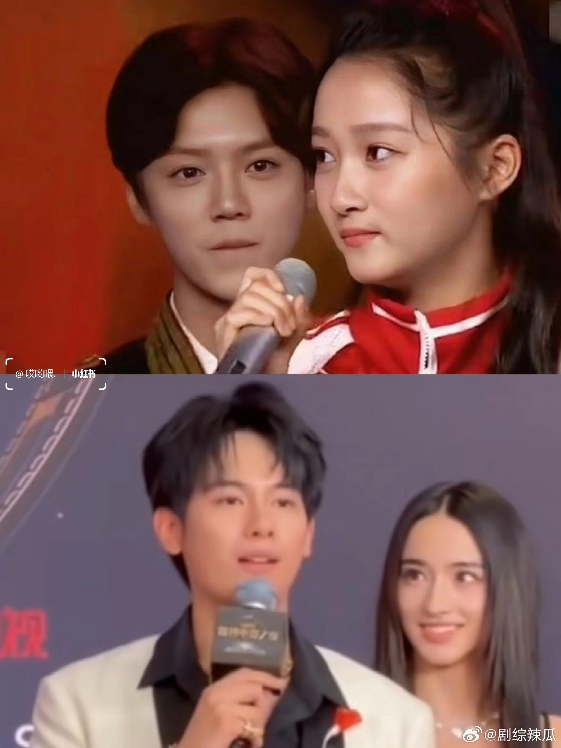 胡先煦李宛妲恋情，李宛妲看胡先煦的眼神好甜，有点当初鹿晗看关晓彤那味了～ ​​​