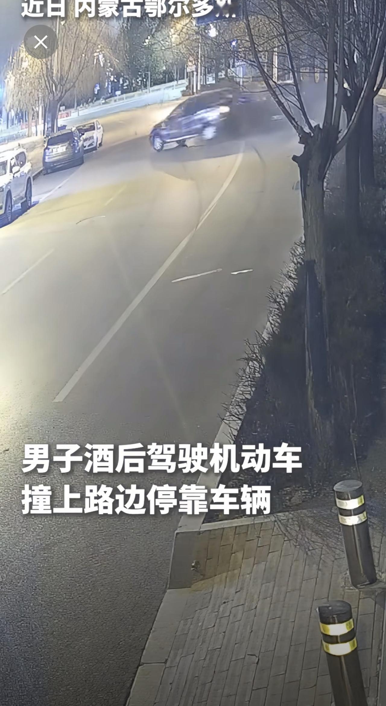 男子酒驾拖行护栏数百米后逃逸，目前已被依法拘留。交警提示：切勿酒后驾车！（来源：