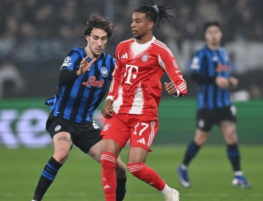 欧冠八分之一决赛首回合，拜仁慕尼黑客场6-1狂胜亚特兰大的比赛中，法国球星奥利塞