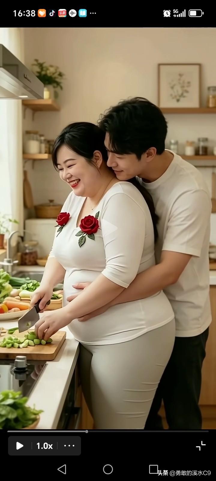 “夫妻同心，共剪春韭”，画面多美。婚姻中，夫妻同心是最好的底气。生活难免有风雨坎
