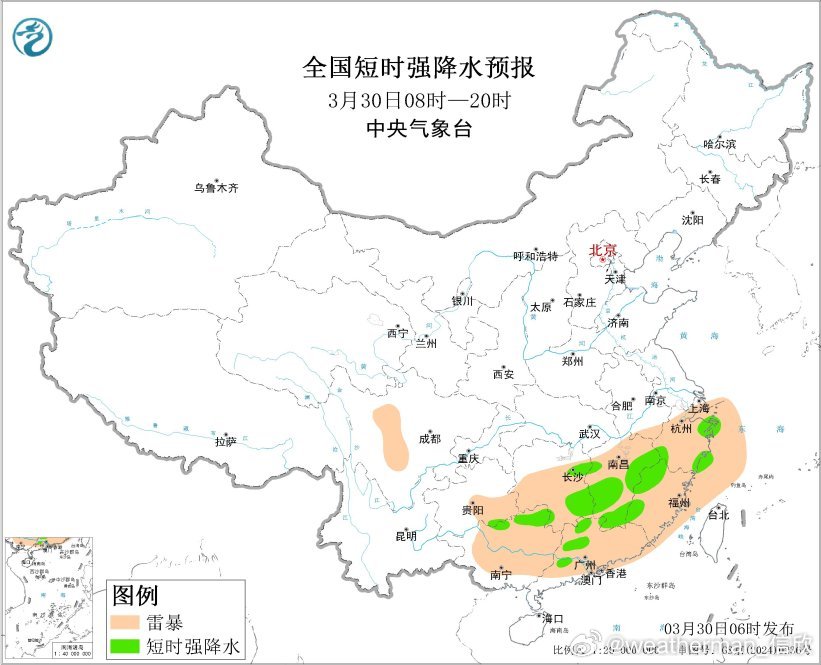 【强对流】昨天到今晨，南方出现今年以来最大规模的对流天气。广西广东湖南江西福建部