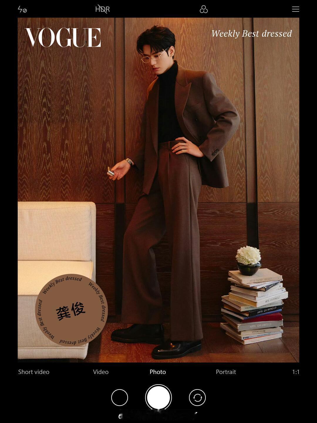 龚俊B&O活动造型获得VOGUE一周穿搭TOP👑，对于RCFA的常客龚俊来说，