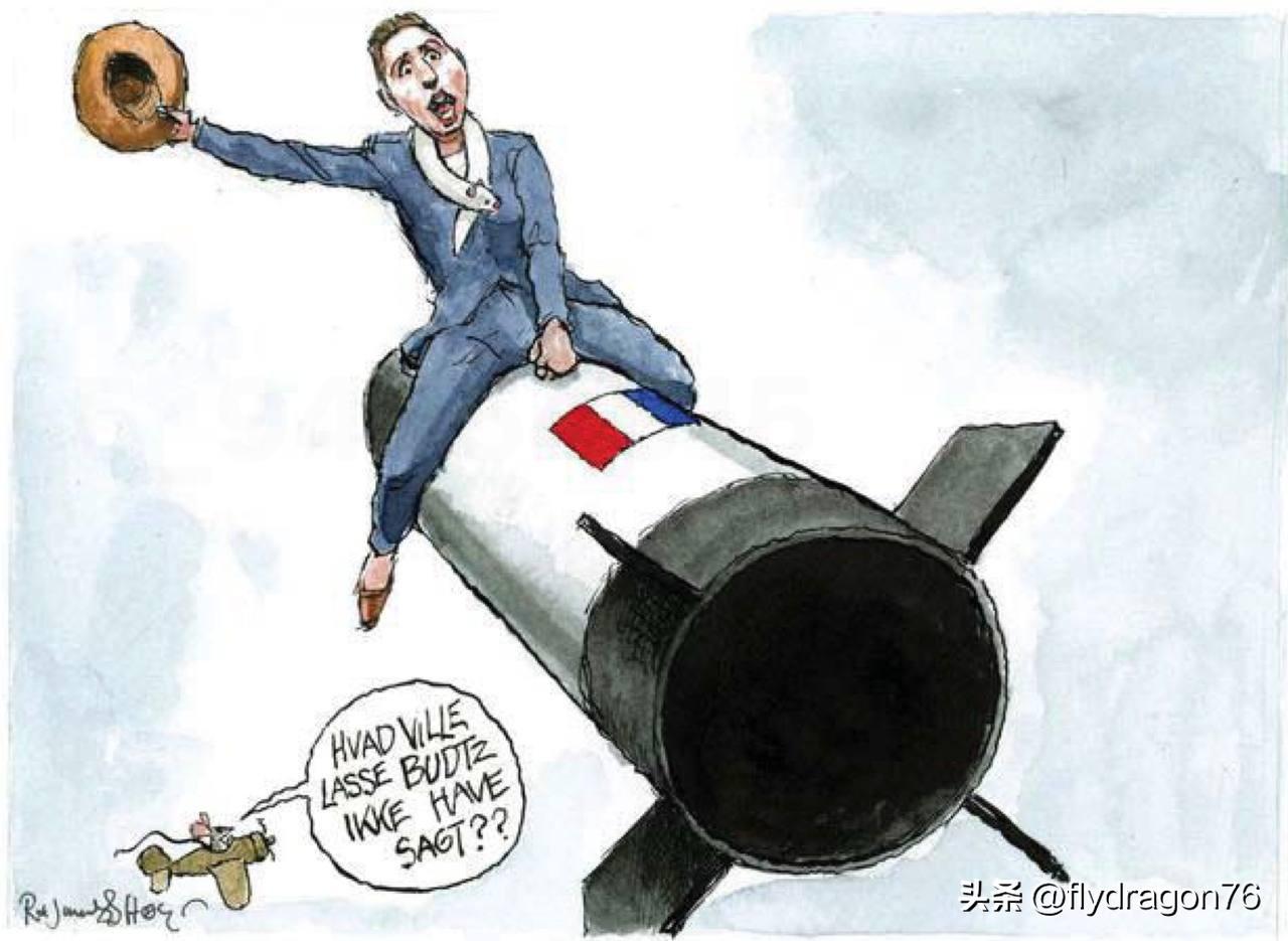 🇩🇰丹麦目前正因政府同意马克龙疯狂的“核保护伞”计划而引发轩然大波。

这几