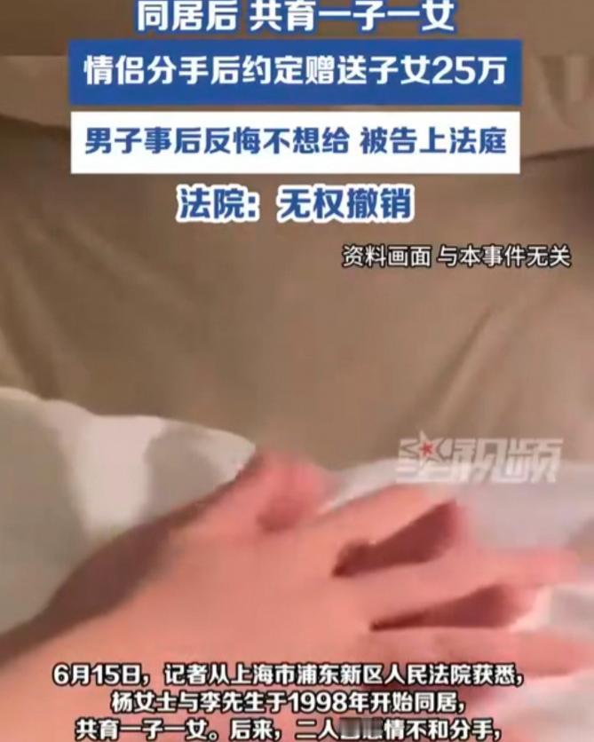 上海一桩时隔十余年的财产履约纠纷，刷新了大众对同居分手协议法律效力的认知。
 