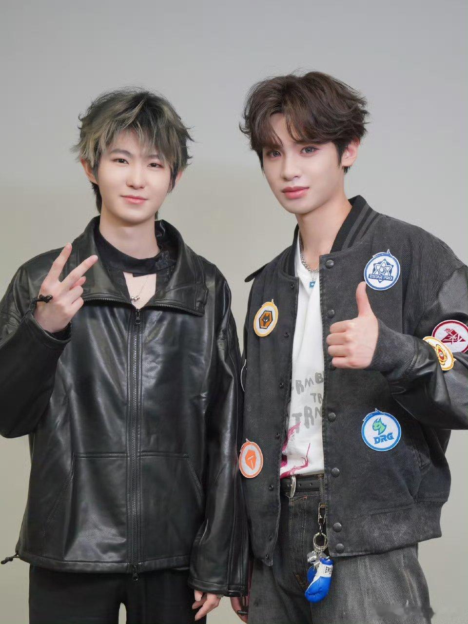 一诺黄明昊合照一诺二诺又见面了 ​​​