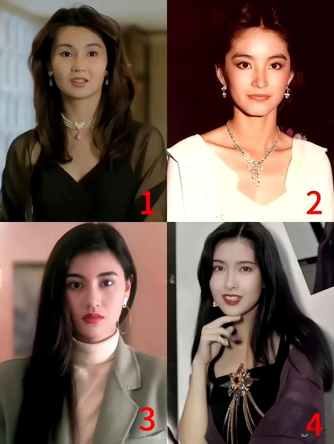 那时候的女明星，各有各的美。