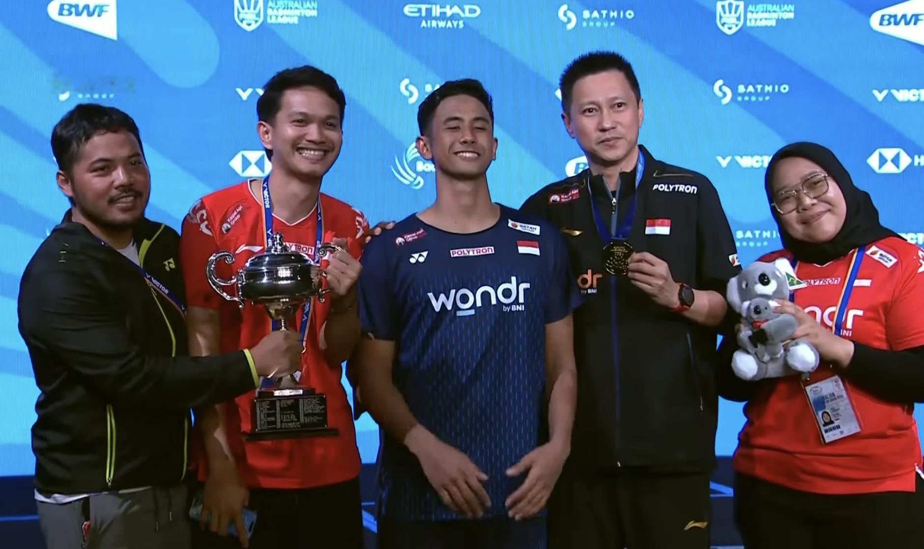 【法汉🇮🇩夺冠之路🏆】首轮：21-13、21-12 廖倬甫【⏰46分钟】次