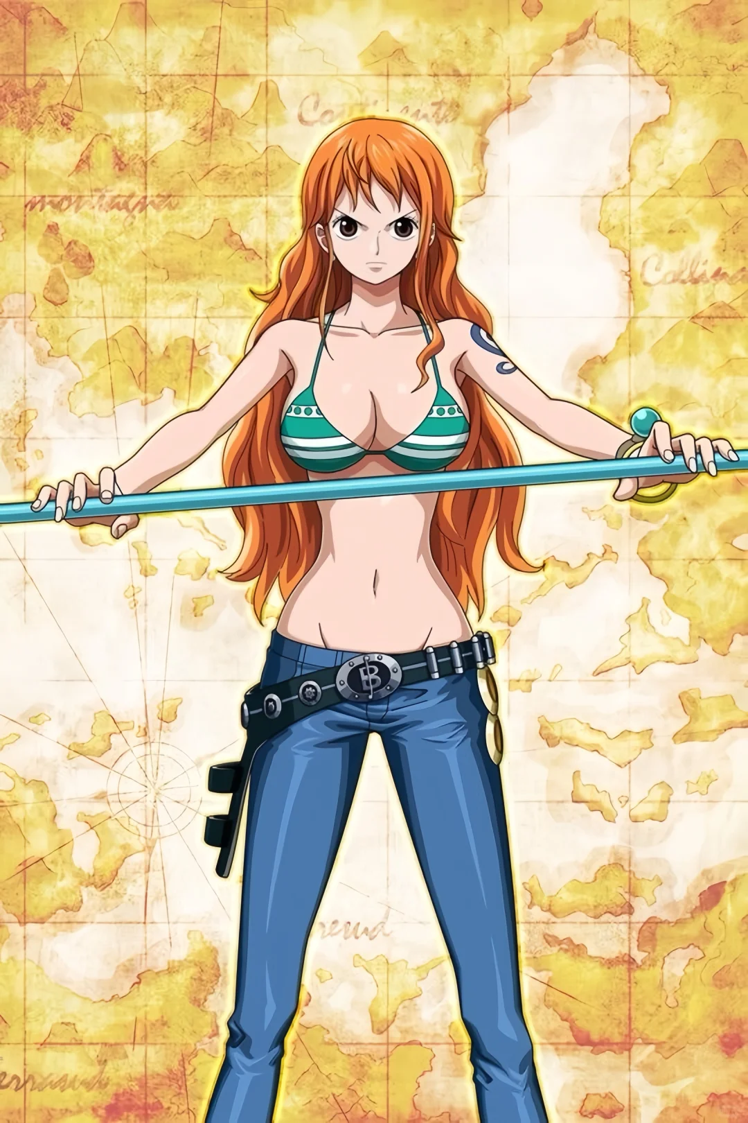 海贼王壁纸｜航海士娜美