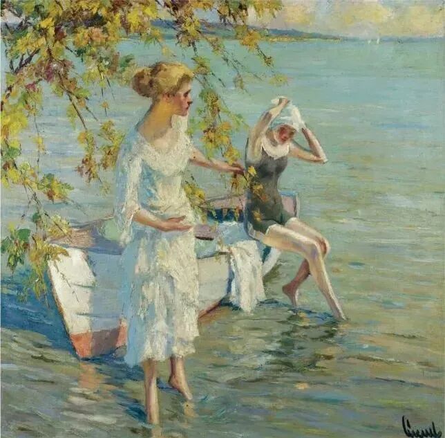 Edward Alfred Cucuel ，一位长期扎根德国湖畔写生的美国印象派