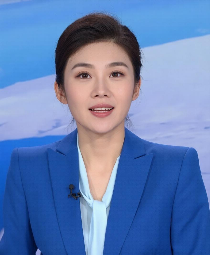 她是央视比周涛漂亮的一个女主持，不仅有倾国倾城的外在美，更有独特的声音，主持风格