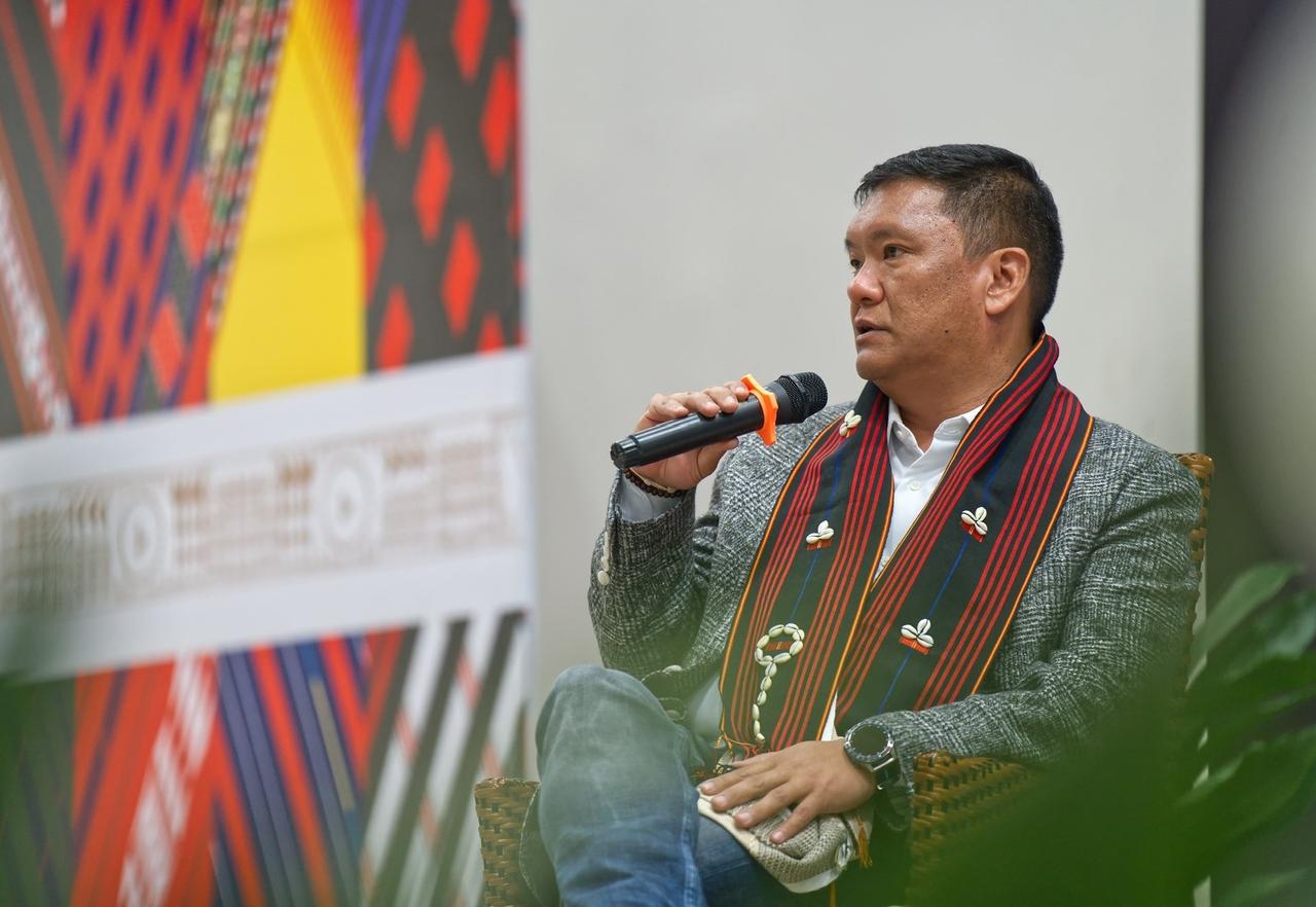 藏南伪阿邦首席部长白玛康卓叫嚣将训练藏南的运动员在武术上击败中国
在那加兰邦举行
