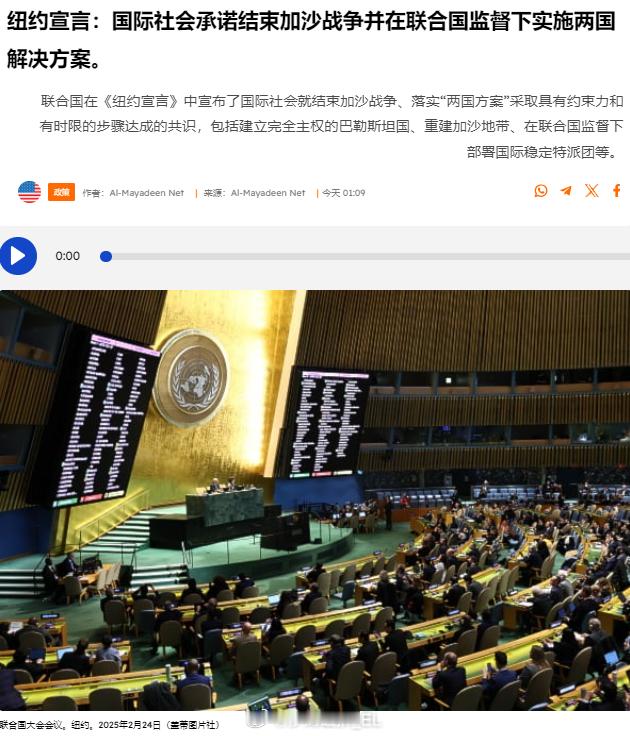 联合国继续发表正确而无用的联合宣言。 ​​​