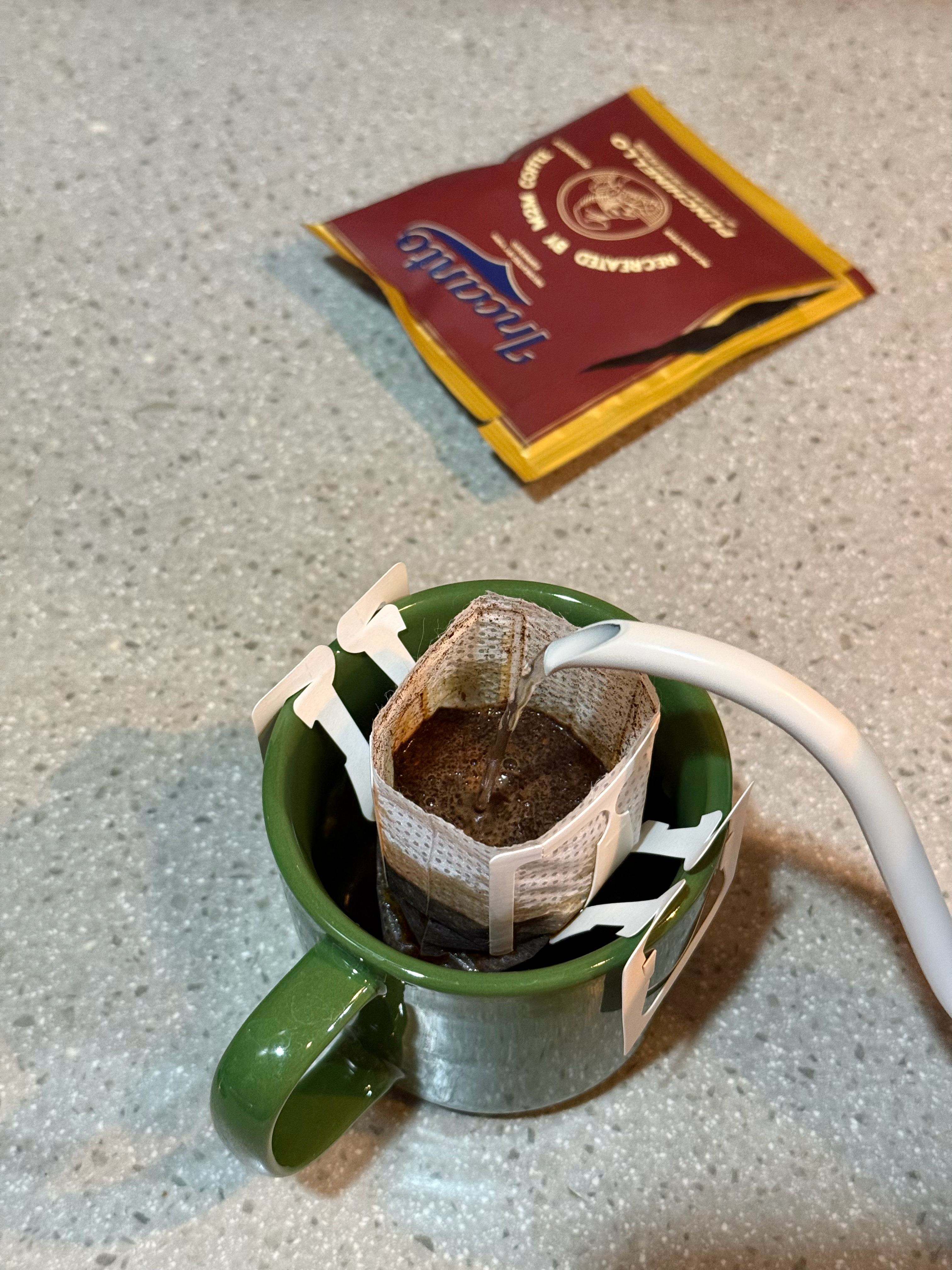 早咖☕️今天喝挂耳～ 