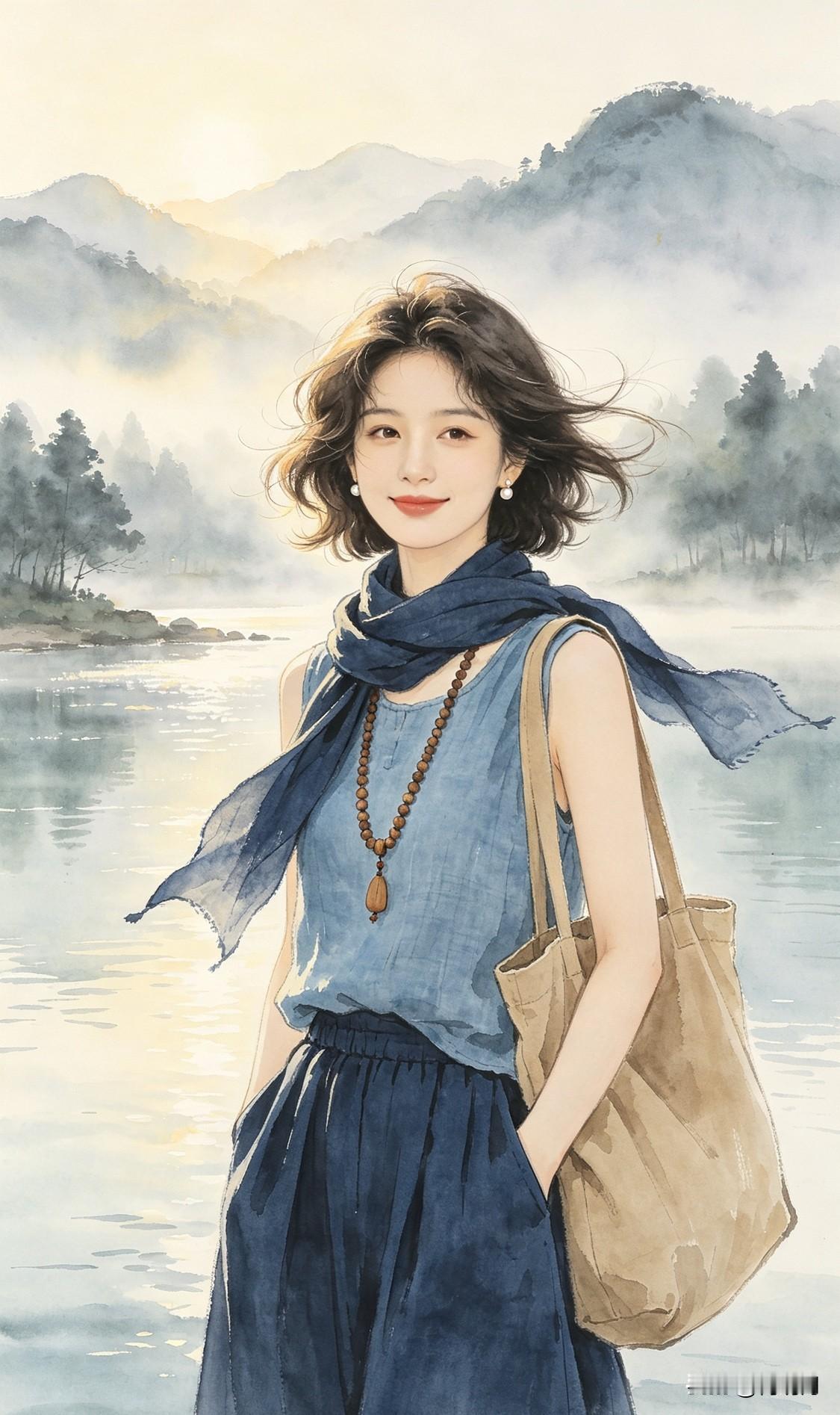 我月入三万，我老婆在家没上班，她看到地上有个袋子，她就算站在那个袋子旁边，弯下腰