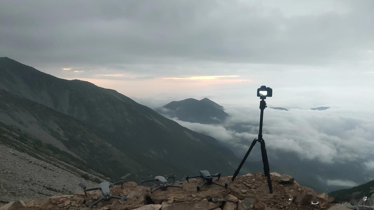 太白山三天的拍摄开始，手机都能拍出大片。#太白山风光# #拍秦岭风景# #秦岭绝