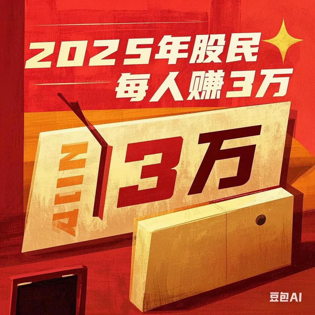 2025赚钱了，2025年行情可以说很不错。据说，股民人均赚3万[捂脸][捂脸]