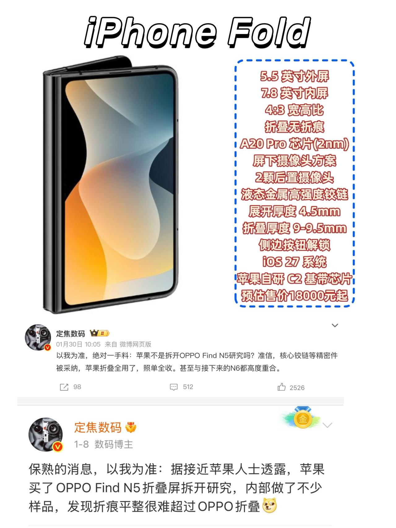 苹果不装了？前脚拆完OPPO，后脚照搬核心技术
-
吃到一个巨瓜！之前就听说苹果