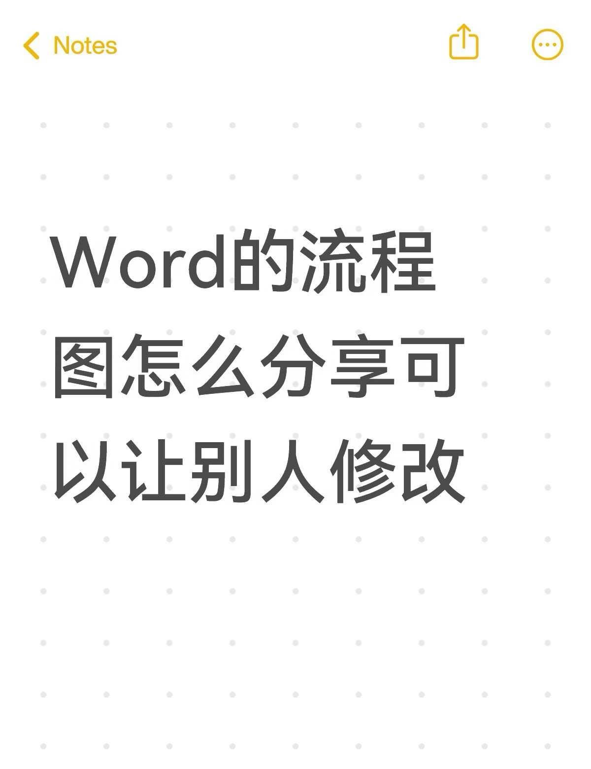Word的流程图怎么分享可以让别人修改不懂就问有问必答 万能的 办公软件
Wps