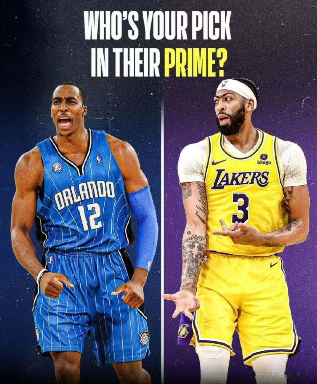 美媒：巅峰霍华德vs巅峰浓眉，谁更强？[疑问][疑问][疑问] nba  NBA