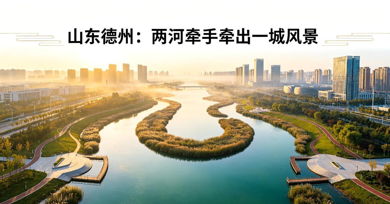 山东德州：两河牵手牵出一城风景