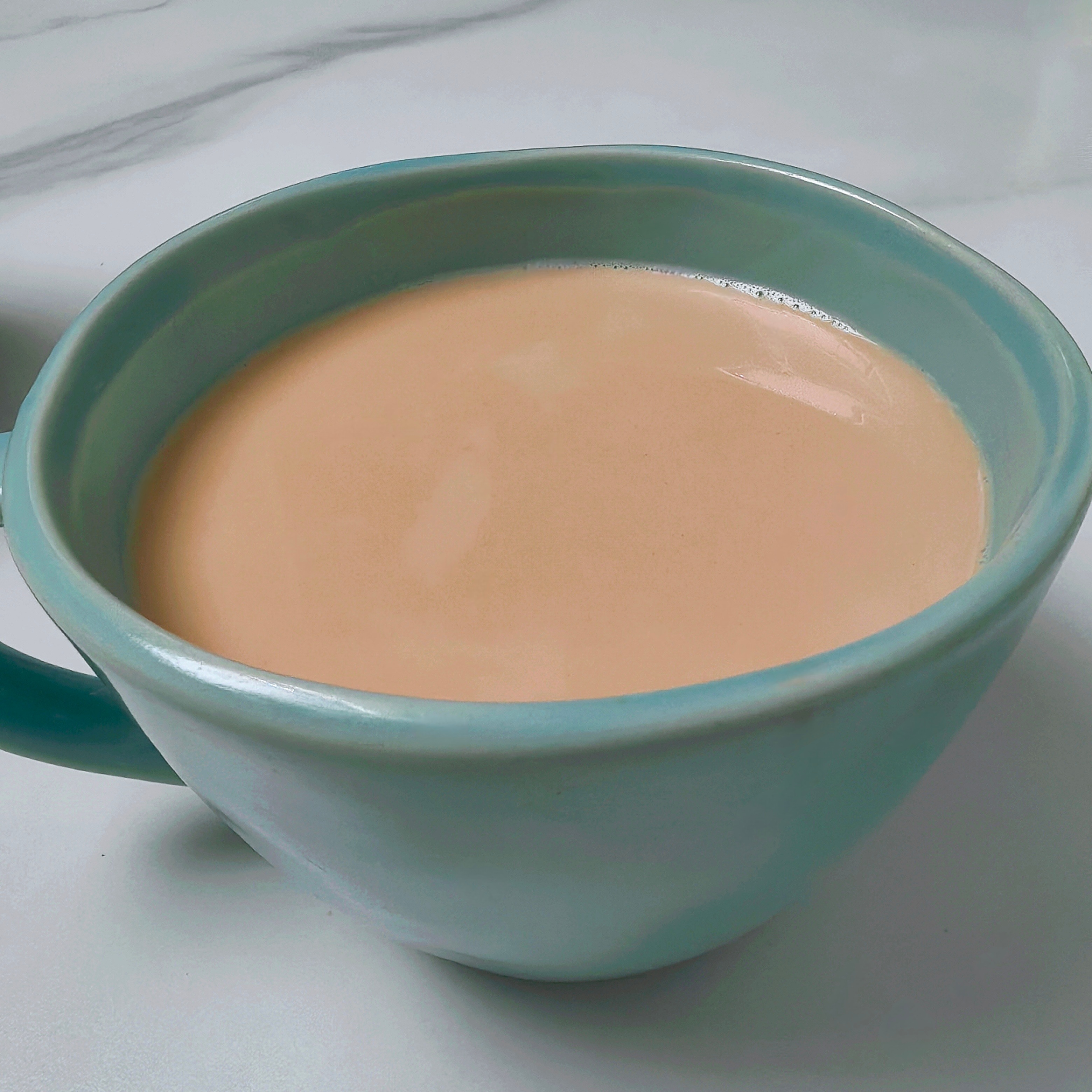 第一次煮奶茶成功 