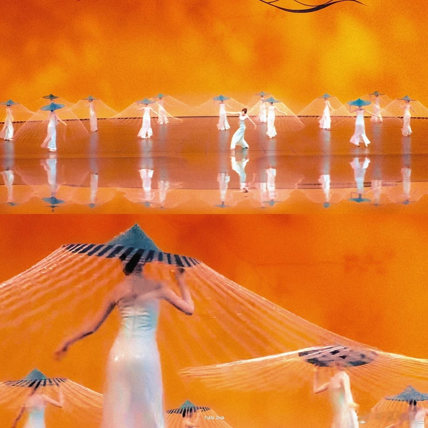 孟庆旸把雨跳成了诗不愧是孟庆旸！《喜雨》轻盈灵动，青绿转金黄太绝了，春晚最美舞台