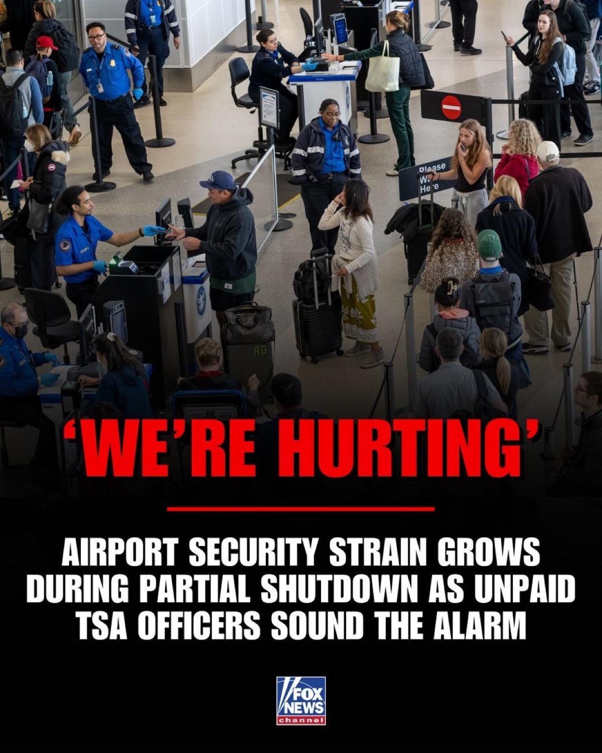 “太荒谬了”

美国运输安全官员Deondre White告诉福克斯新闻，随着国