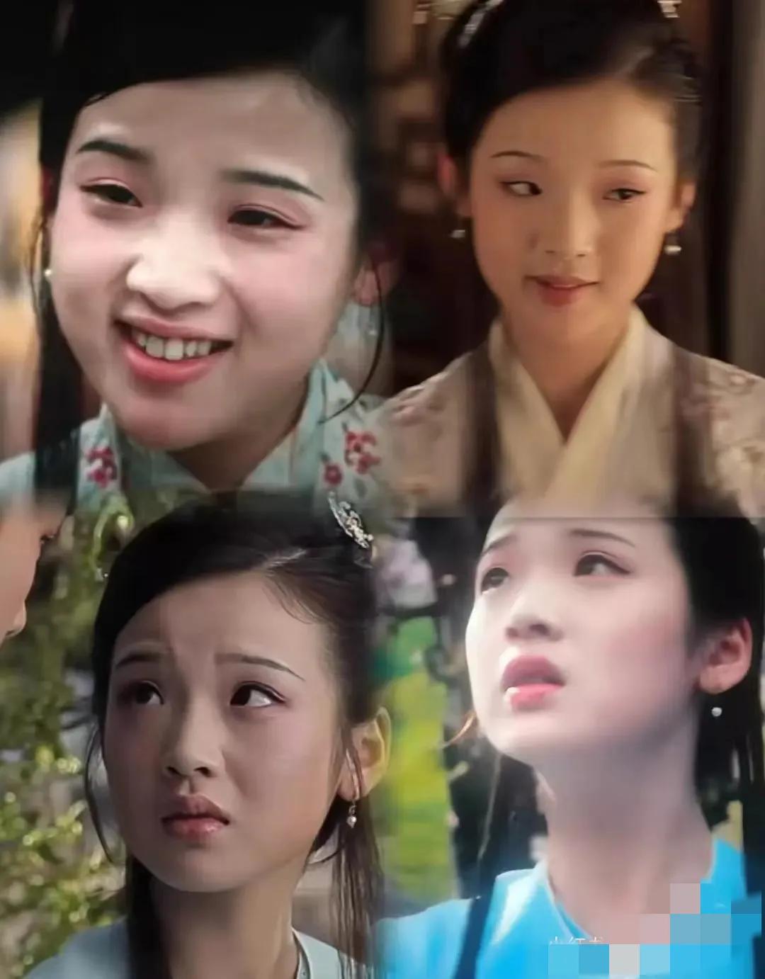 这个谁
真的丑
这种长相气质任谁看见也跟林黛玉联系不到一起，不是美丑的问题，她就