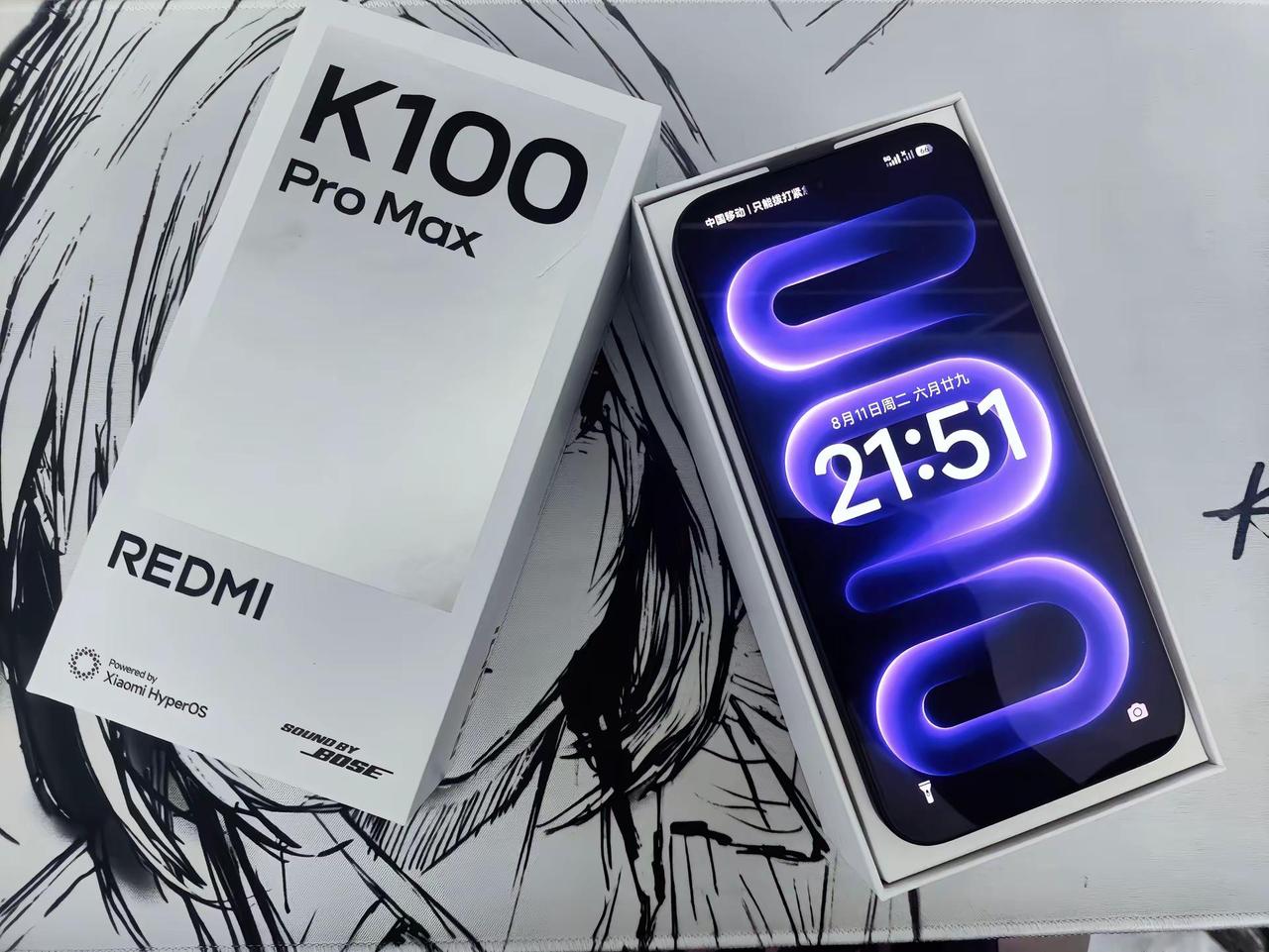 喜提新机红米 红米K100